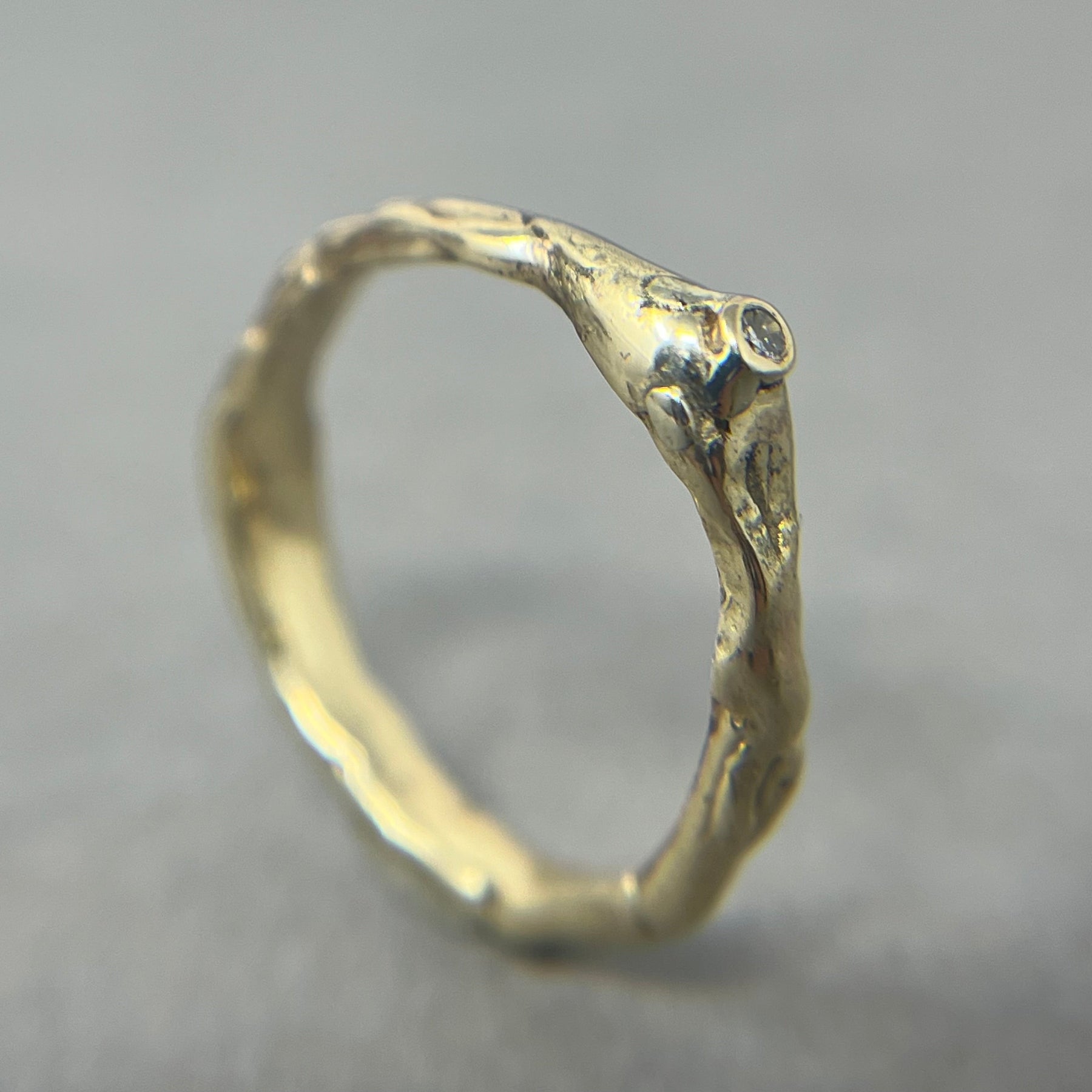 Diamond Dew Drop Ring - Boutee