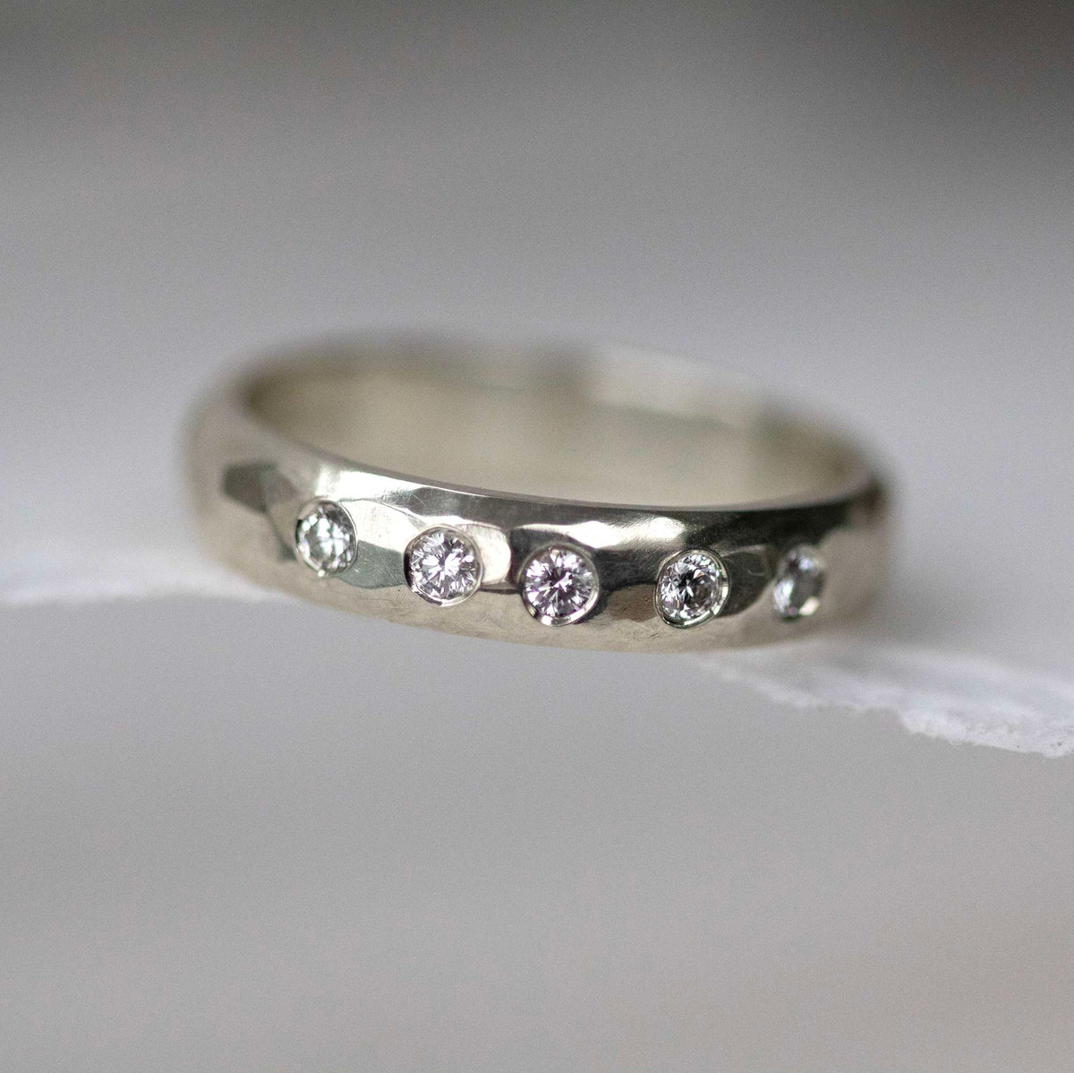 Five Diamond Band, 4mm