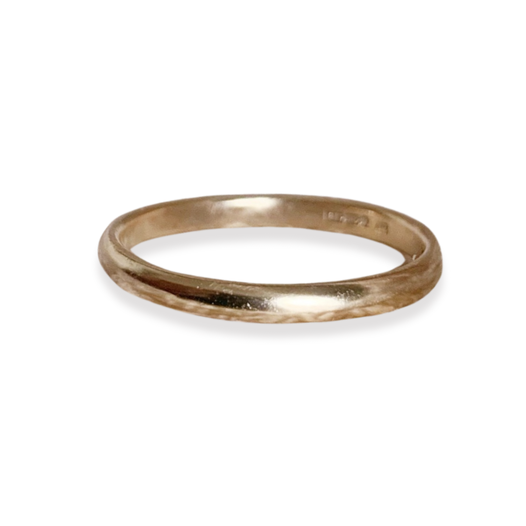 SMO (single mine origin) Ethical Gold wedding ring - Boutee