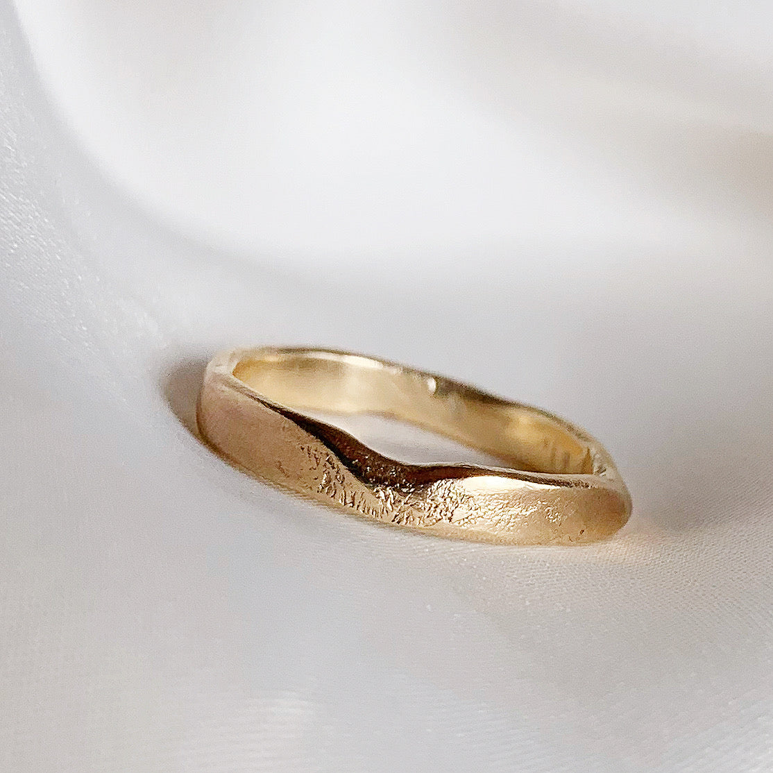 "Aged" Wedding Ring