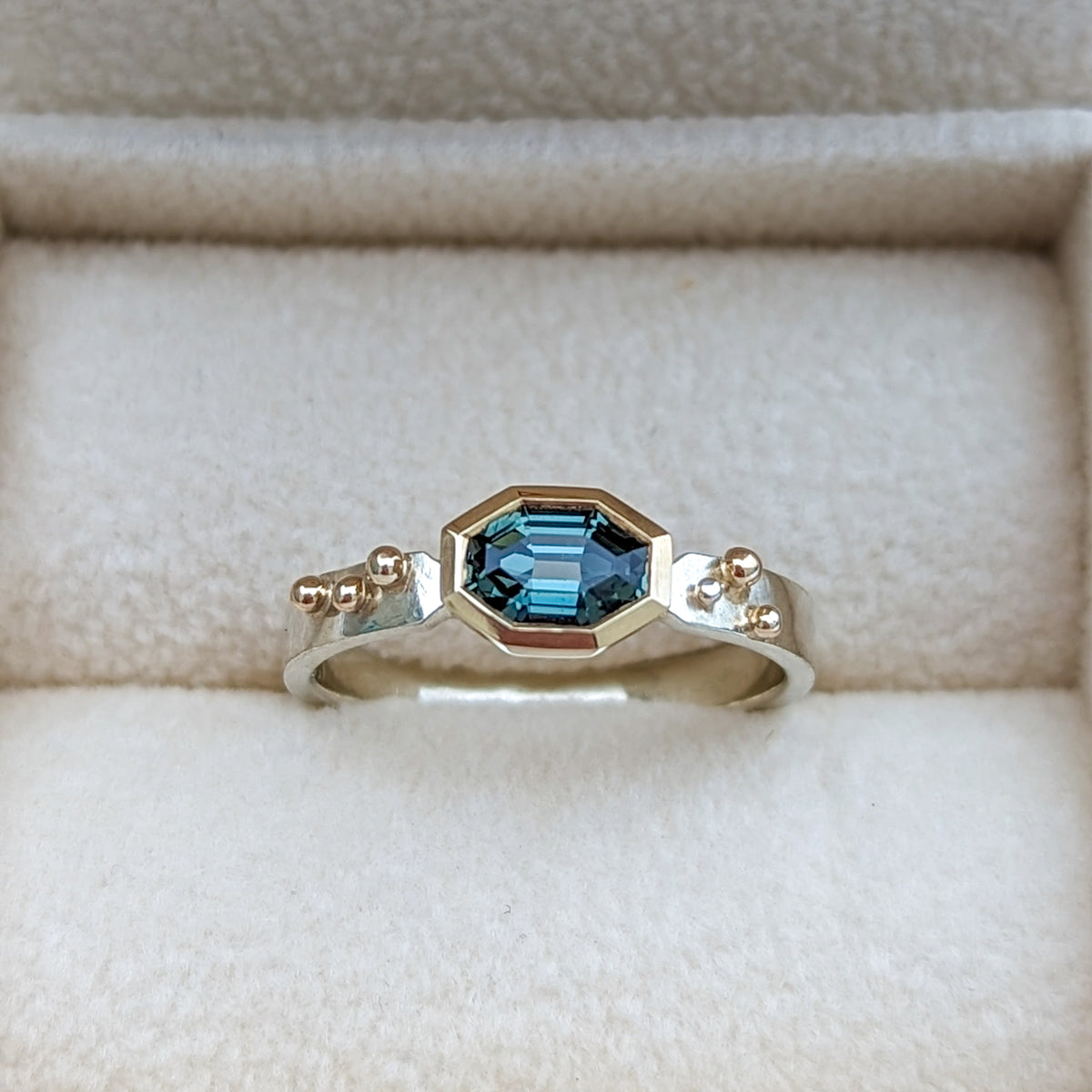 Australian Sapphire Engagement Ring