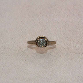 Floating Solitaire Diamond Ring - Boutee