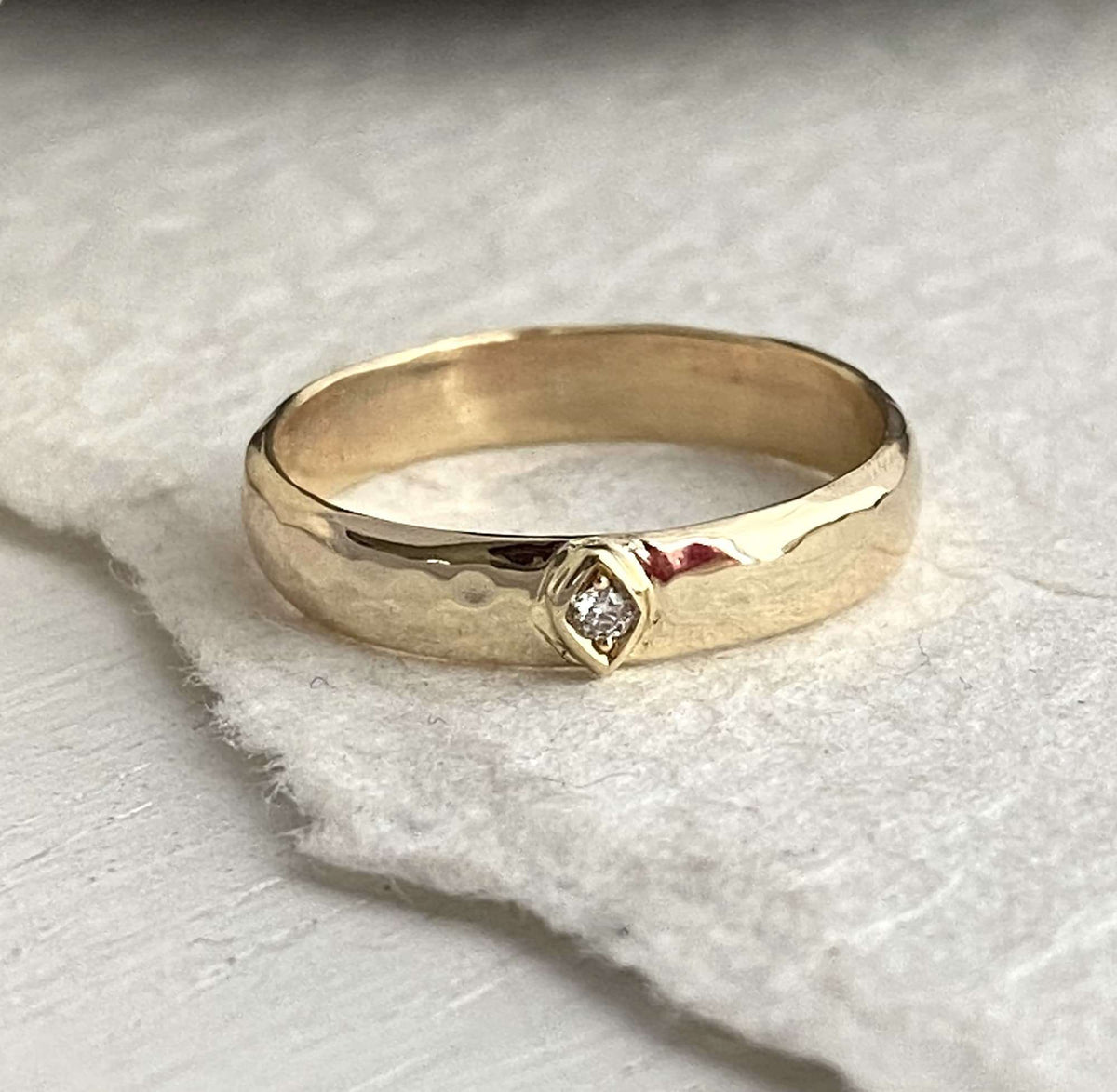 Etruscan Diamond Ring