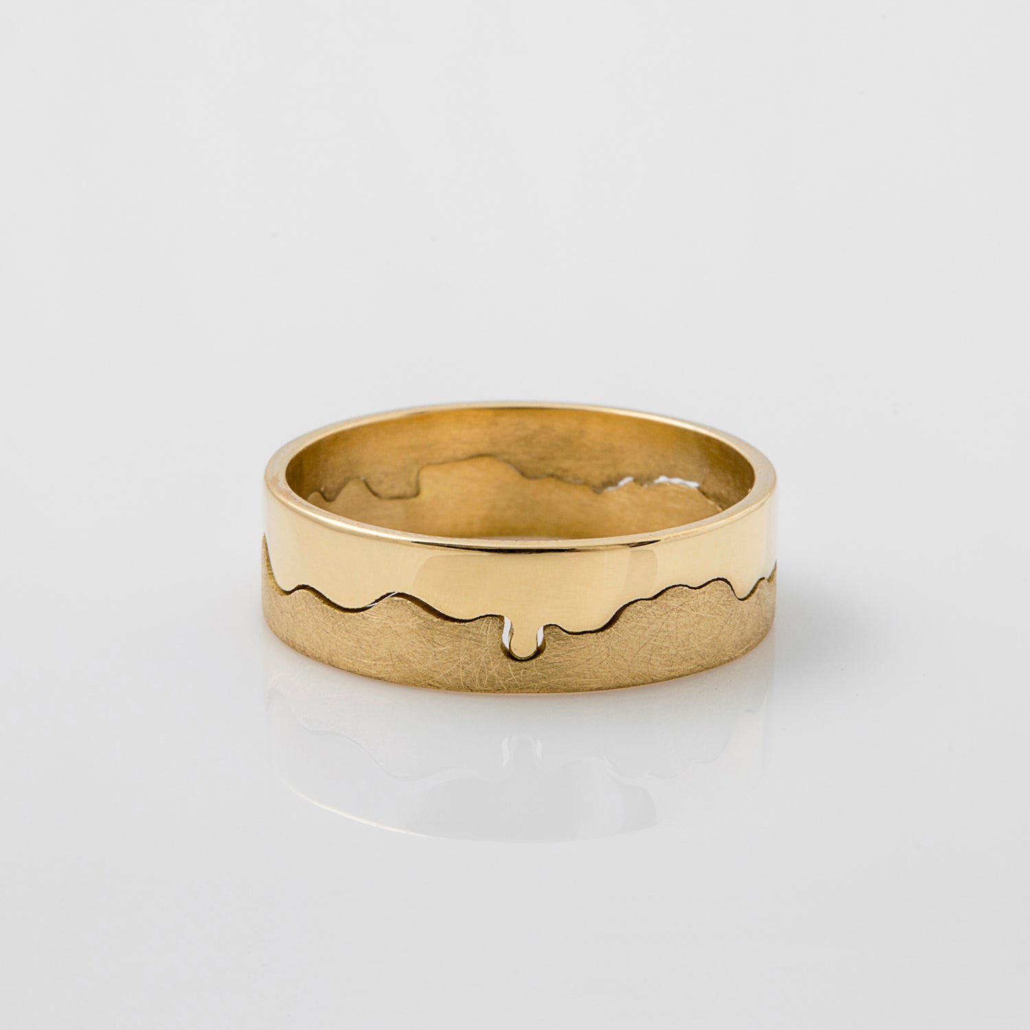 River Thames Custom Gold Ring