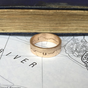 River Thames Custom Gold Ring