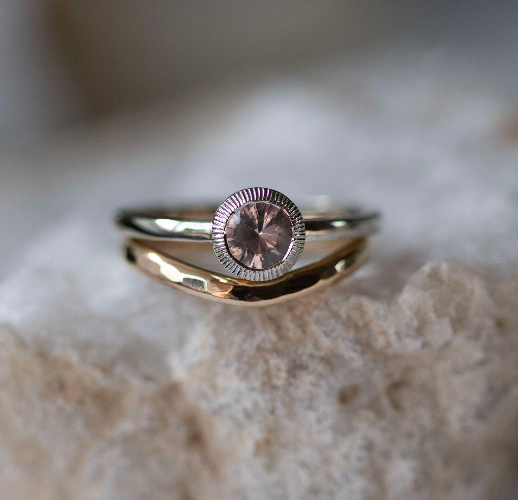 Lavender Sapphire Ring - Boutee