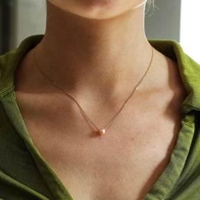 Ethereal Lilac Pearl Pendant - Boutee