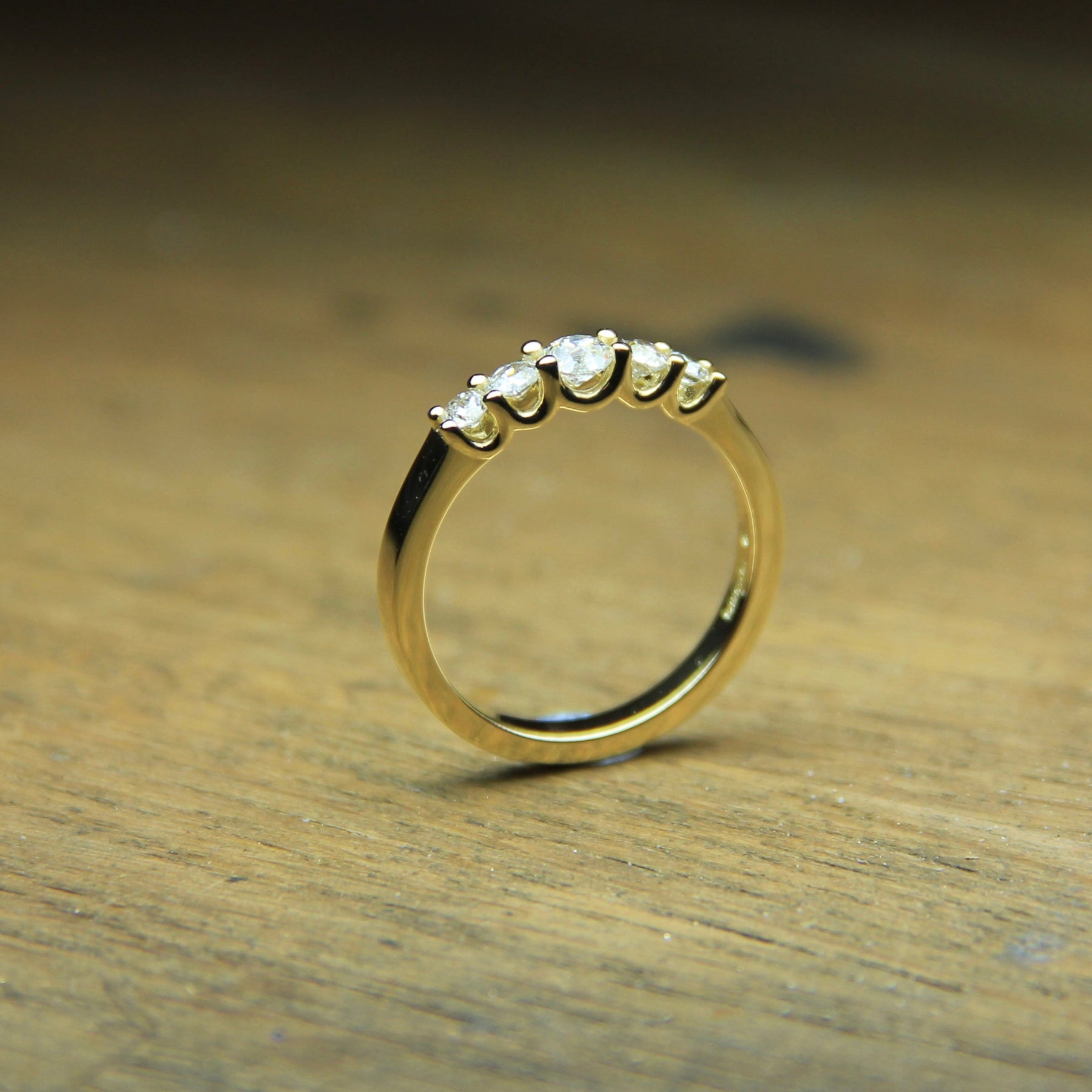 18ct Yellow Diamond Eternity Ring - Boutee