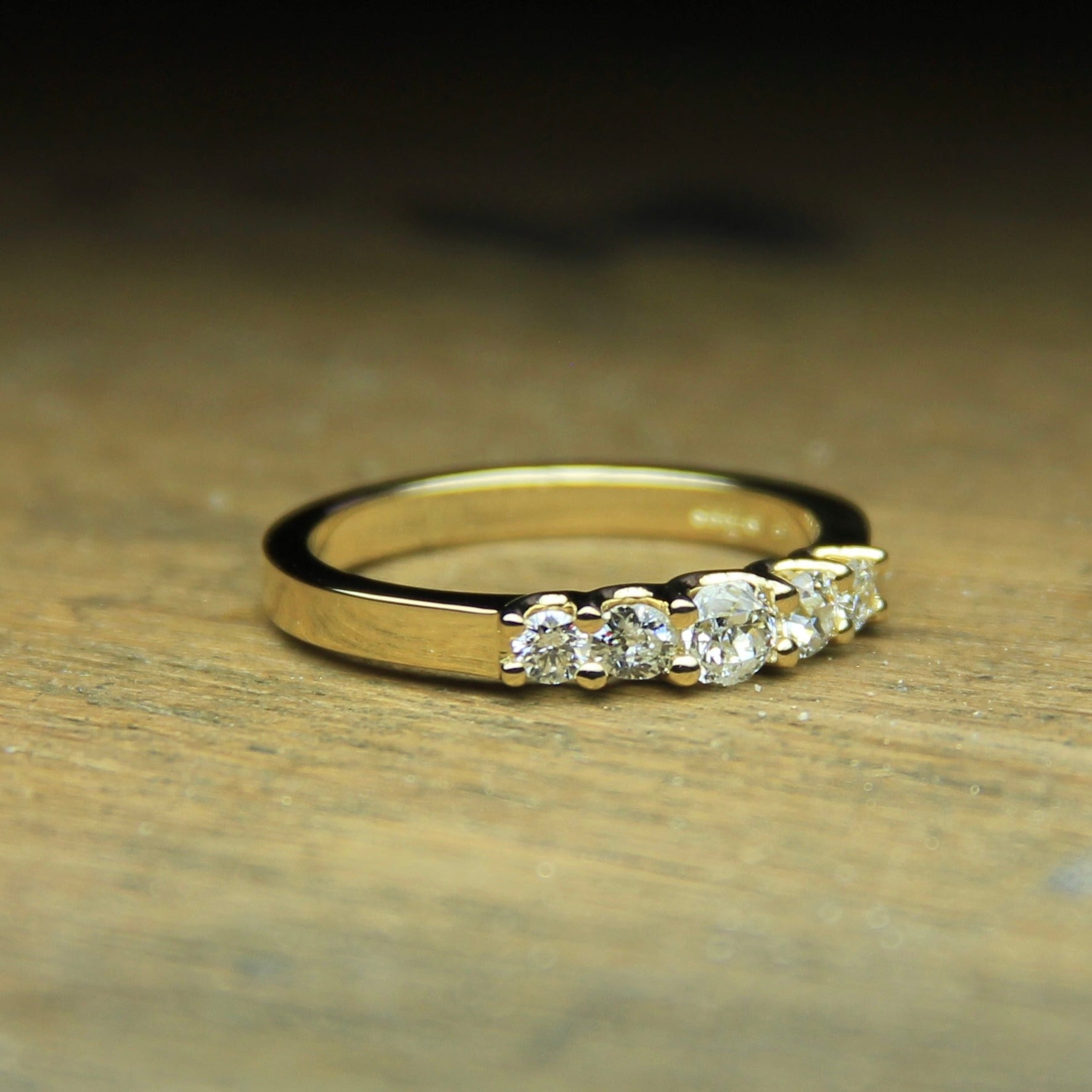 18ct Yellow Diamond Eternity Ring - Boutee