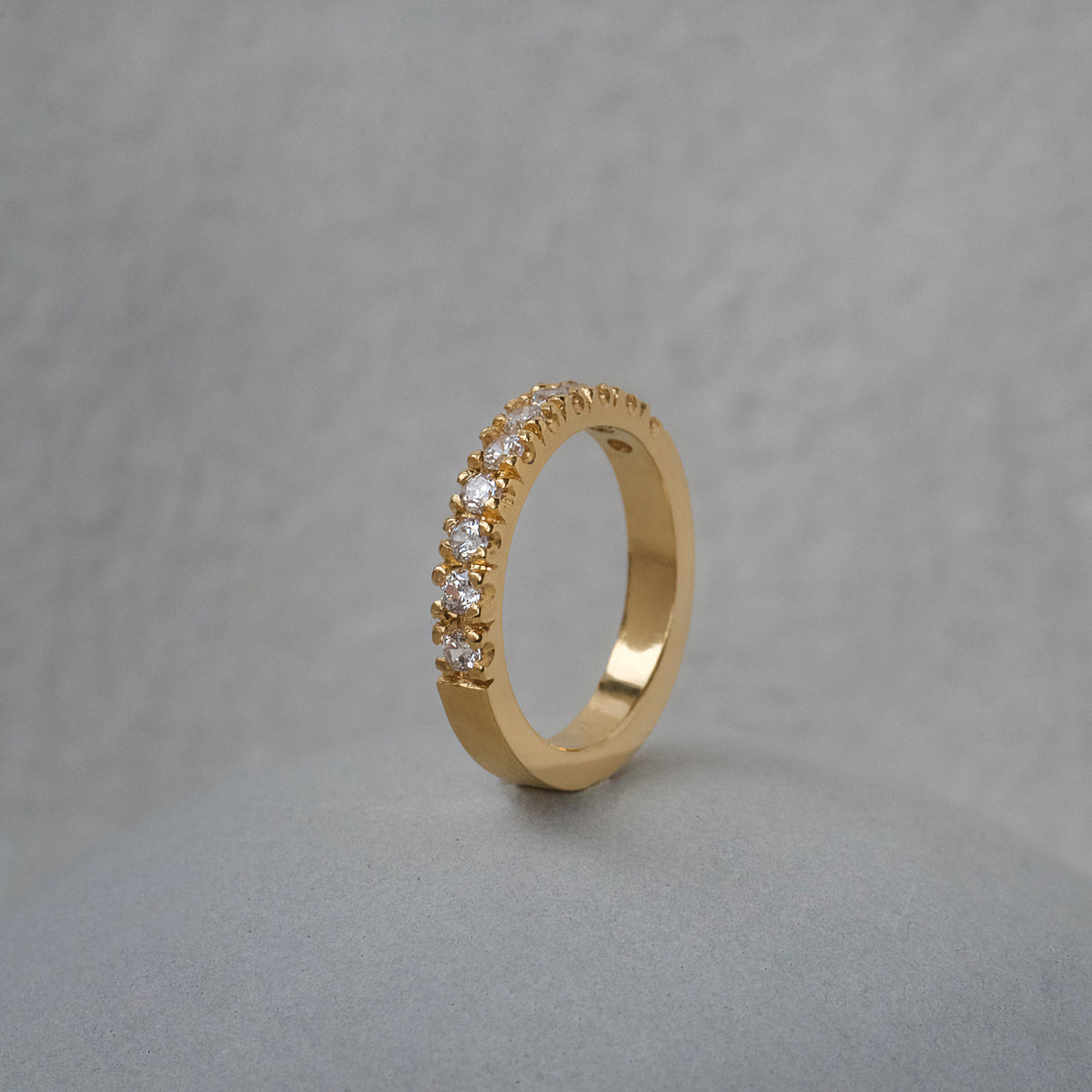 Diamond Half Eternity Ring