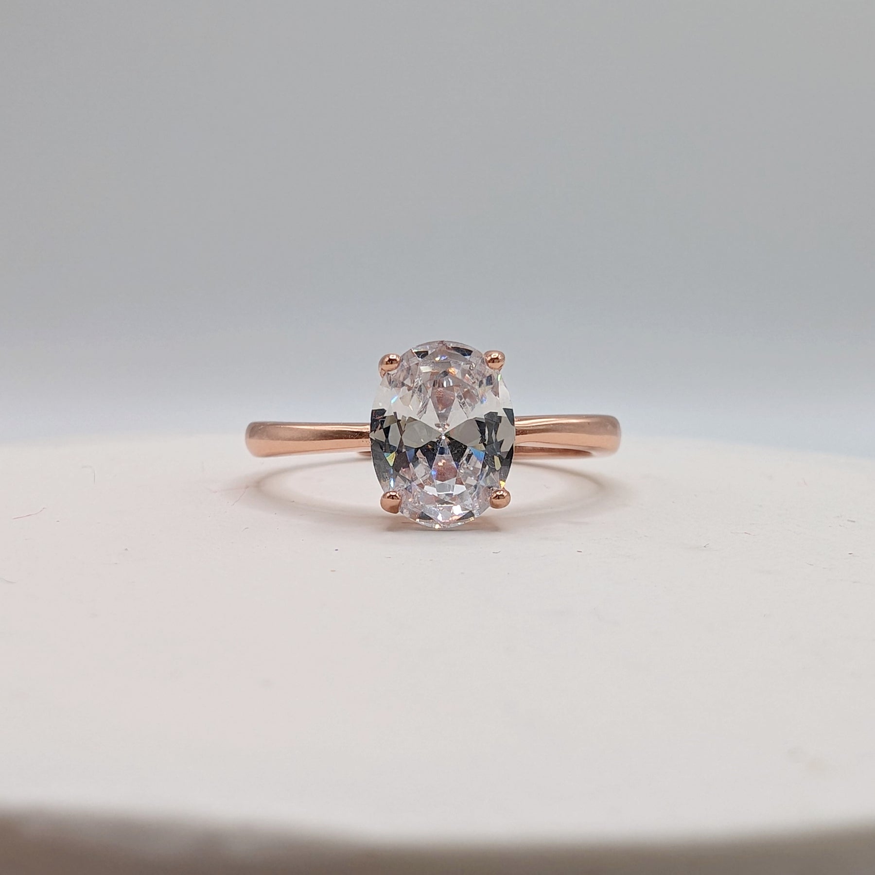 Temporary Proposal Ring - Rose Gold