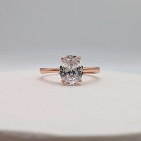 Temporary Proposal Ring - Rose Gold