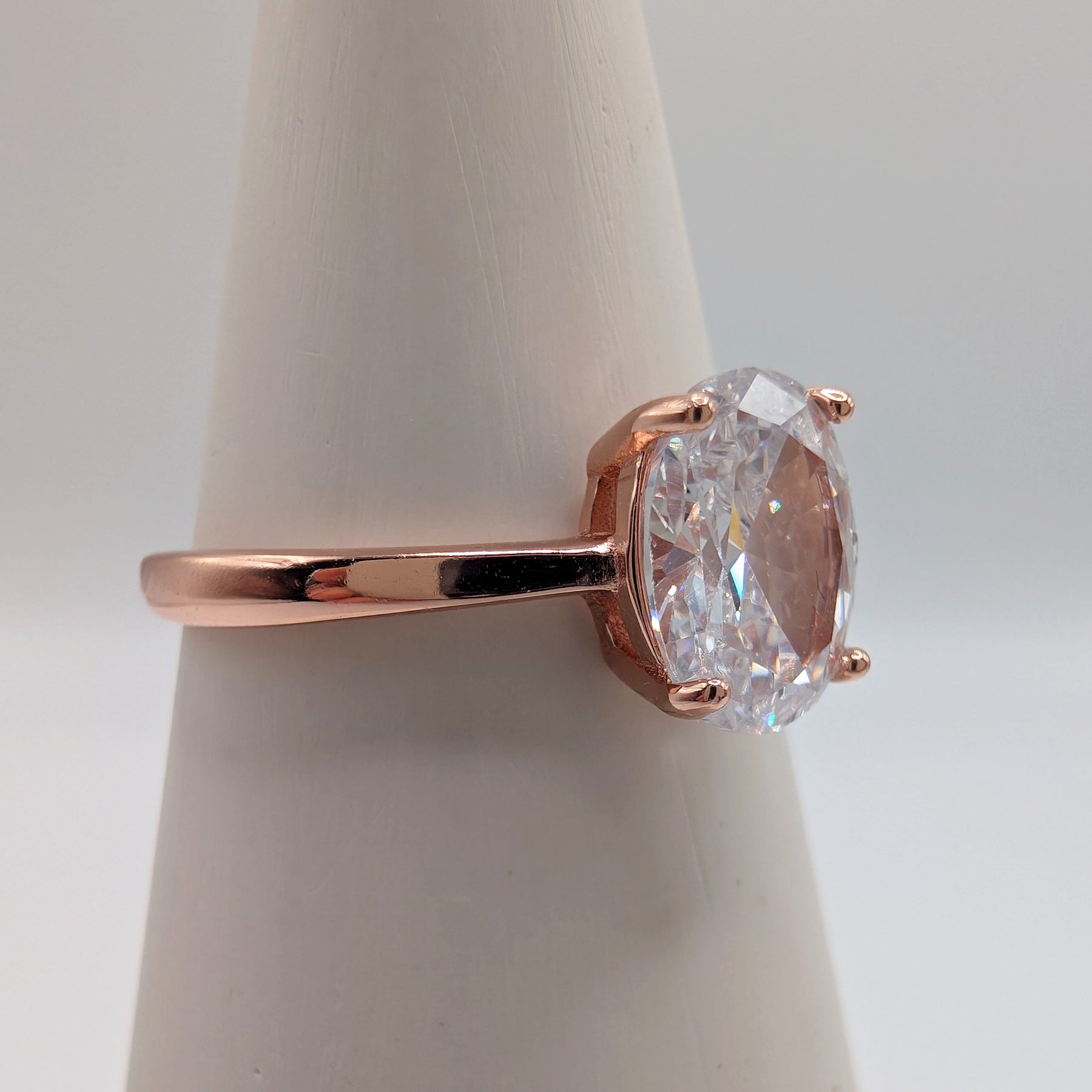 Temporary Proposal Ring - Rose Gold