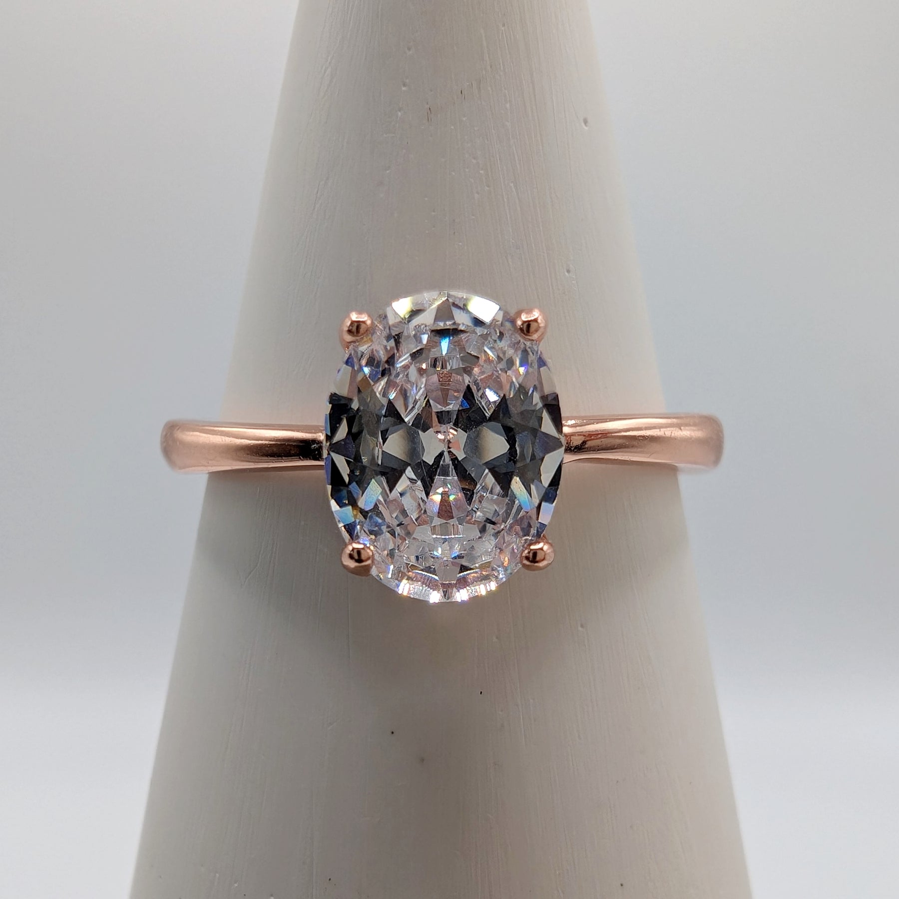 Temporary Proposal Ring - Rose Gold