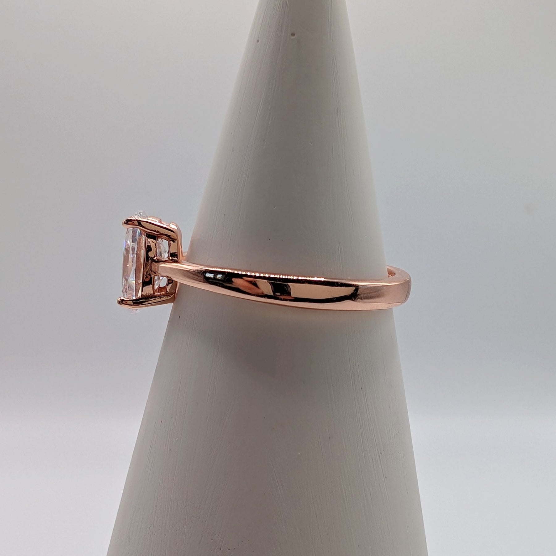 Temporary Proposal Ring - Rose Gold