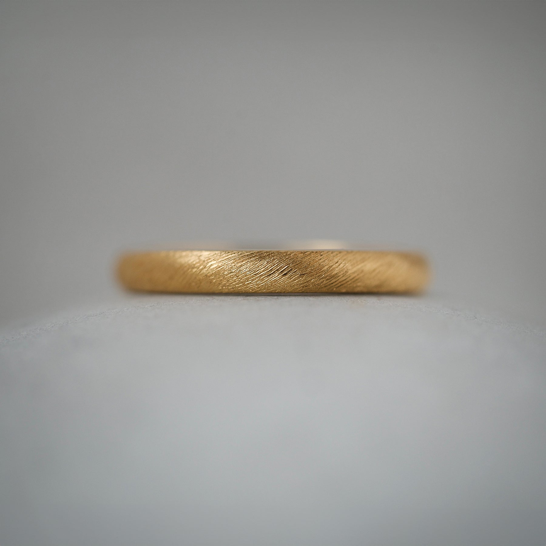 Hand Engraved Textured Ring Band