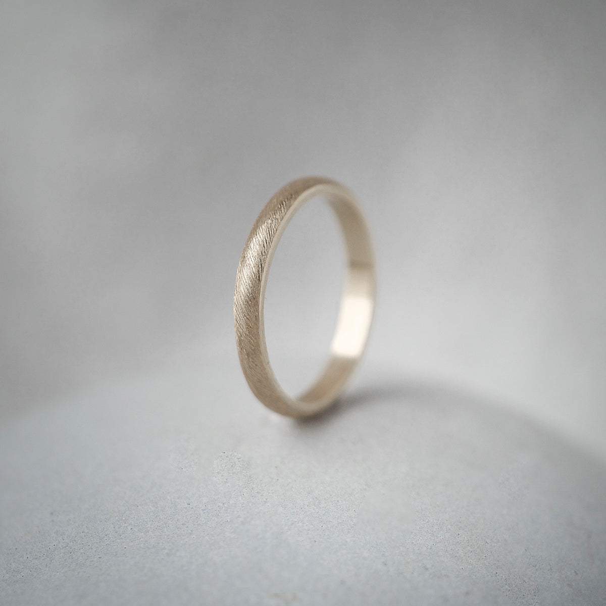 Hand Engraved Textured Ring Band