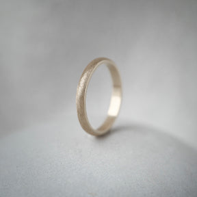 Hand Engraved Textured Ring Band