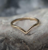 V Shaped Ring - Boutee