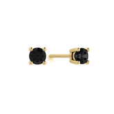 Spinneret- Black Diamond Earrings - Boutee