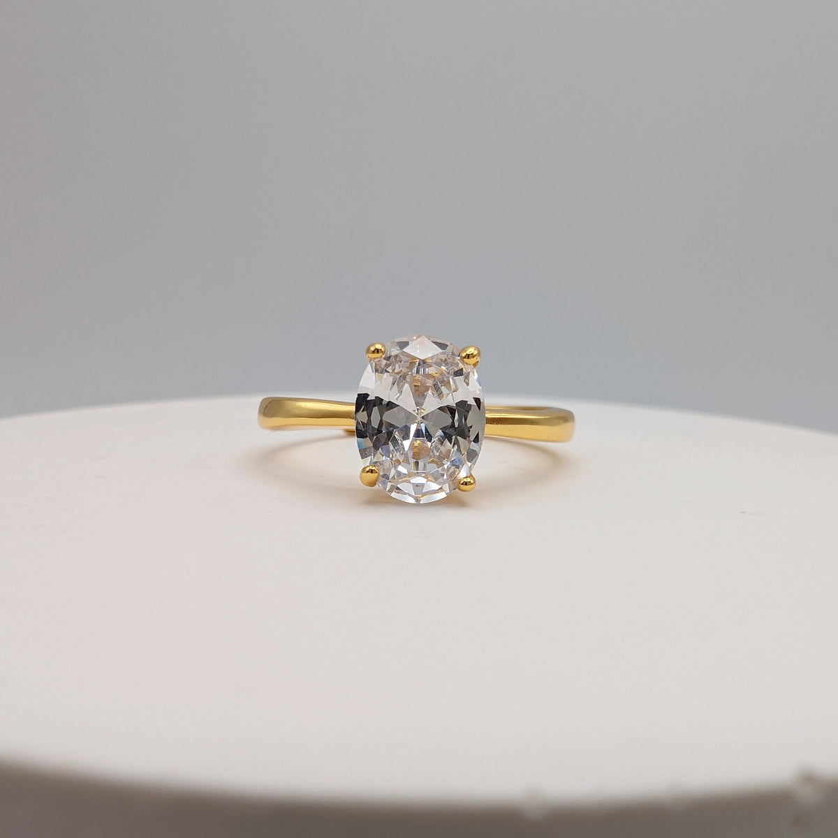 Temporary Proposal Ring - Yellow Gold