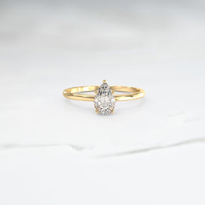 Diamond Gaia Ring - Lelya - bespoke engagement and wedding rings made in Scotland, UK