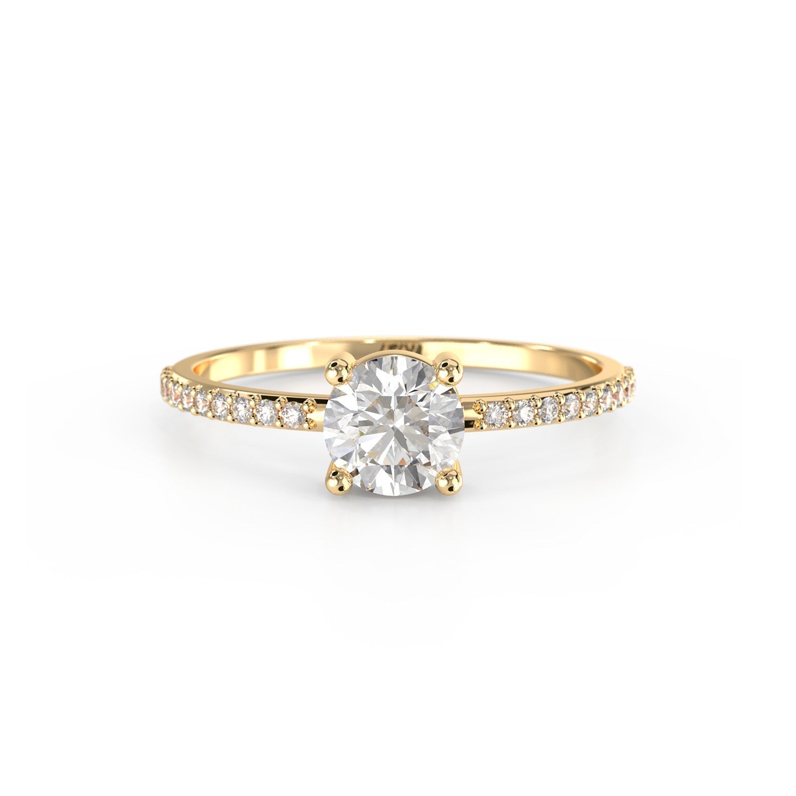 Diamond Halley Frost Ring - Lelya - bespoke engagement and wedding rings made in Scotland, UK