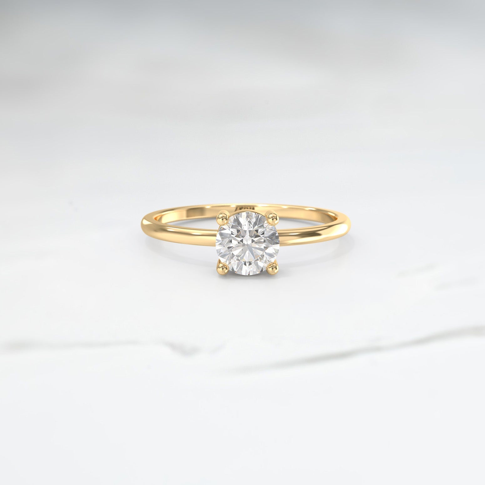 Diamond Halley Ring - Lelya - bespoke engagement and wedding rings made in Scotland, UK