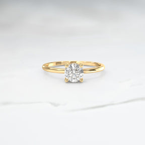 Diamond Halley Ring - Lelya - bespoke engagement and wedding rings made in Scotland, UK