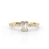 Diamond Maia Ice Ring - Lelya - bespoke engagement and wedding rings made in Scotland, UK