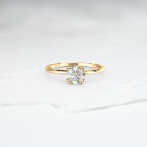 Diamond Polaris Ring - Lelya - bespoke engagement and wedding rings made in Scotland, UK