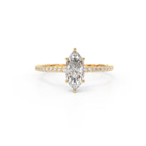 Diamond Stella Frost Ring - Lelya - bespoke engagement and wedding rings made in Scotland, UK