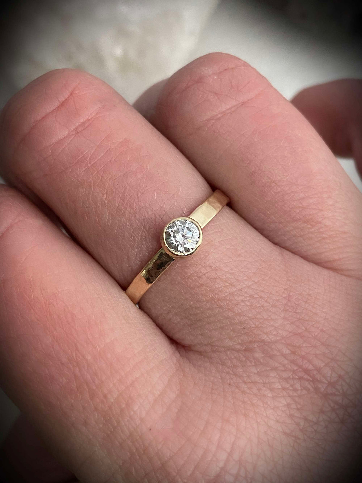 Diamond Solitaire Ring Re-Imagined