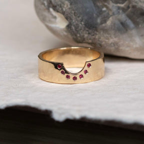 Ruby Ring, Nesting Band - Boutee