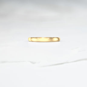 Tapered band - Lelya - bespoke engagement and wedding rings made in Scotland, UK