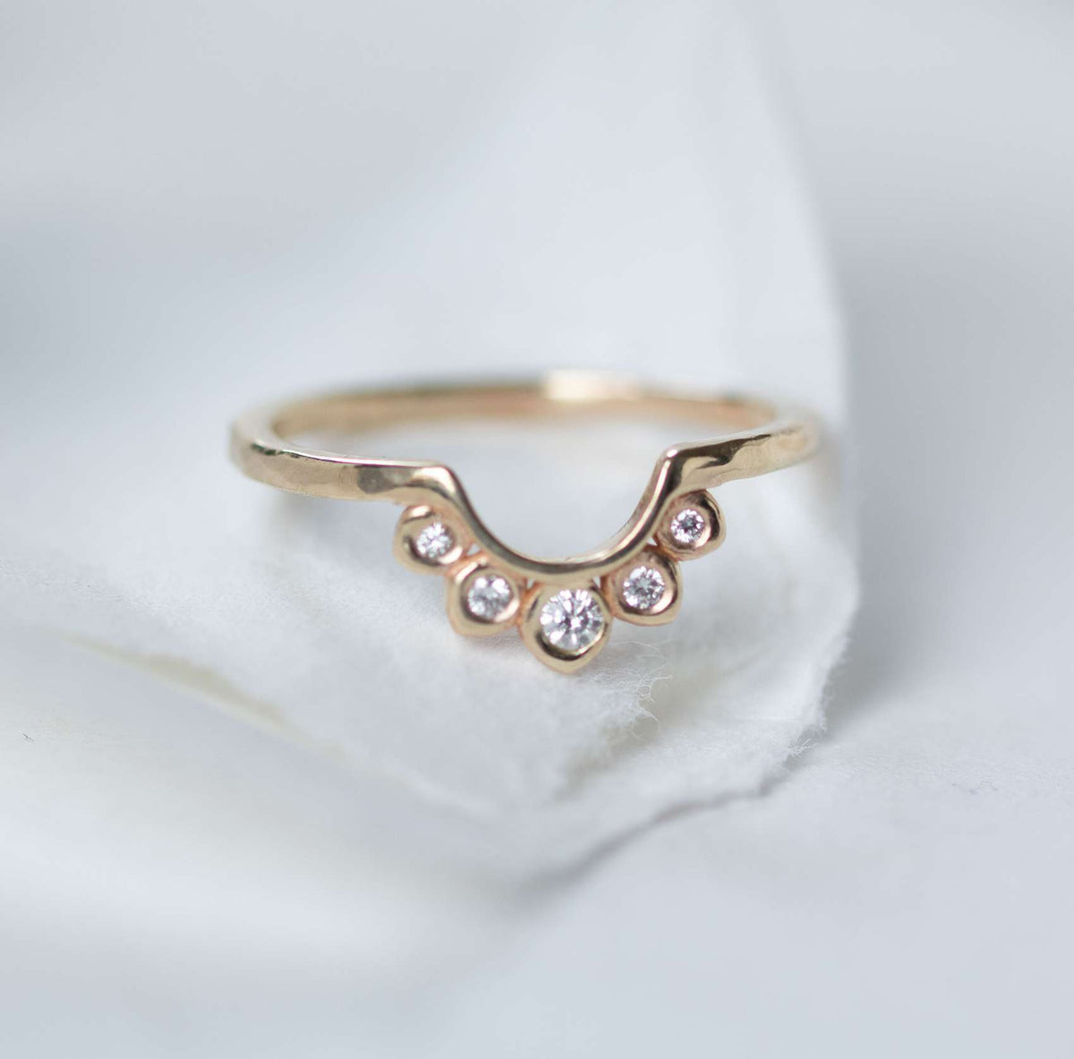 Diamond Petals Ring