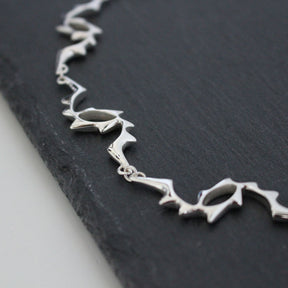 Sterling Silver Nebula Choker Necklace - Boutee